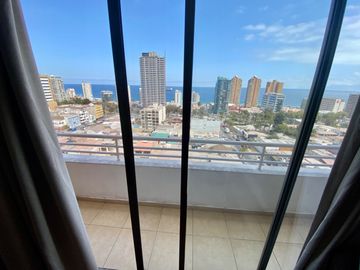 Venta Penthouse Duplex 1 dormitorio vista parque brasil y mar, Antofagasta
