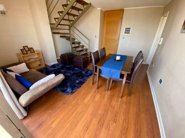 Venta Penthouse Duplex 1 dormitorio vista parque brasil y mar, Antofagasta