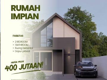 jual rumah di cihanjuang dekat tol baros dan pasteur hanya 400 jutaan