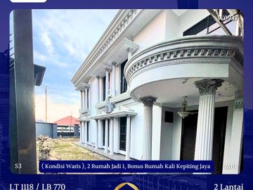 Rumah Dharmahusada Utara Luas SHM Bonus Rumah dkt Manyar Kertajaya Surabaya Timur