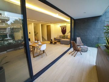 Penthouse de 2 Recámaras 3Baños en Aldea Zamá. Financiamiento directo.