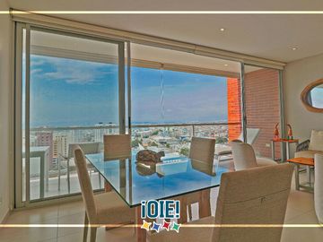 Departamento de 2 dormitorios en Venta, en Edificio Ibiza, Manta, Ecuador