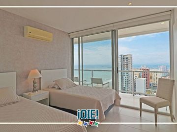 Departamento de 2 dormitorios en Venta, en Edificio Ibiza, Manta, Ecuador