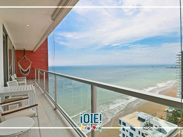 Departamento de 2 dormitorios en Venta, en Edificio Ibiza, Manta, Ecuador