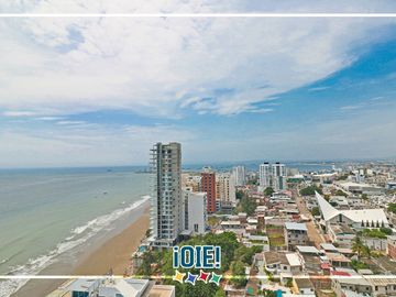 Departamento de 2 dormitorios en Venta, en Edificio Ibiza, Manta, Ecuador