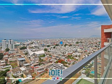 Departamento de 2 dormitorios en Venta, en Edificio Ibiza, Manta, Ecuador