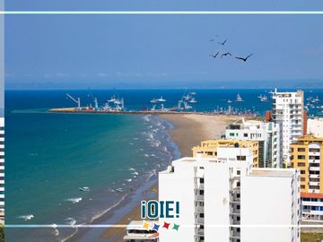 Departamento de 2 dormitorios en Venta, en Edificio Ibiza, Manta, Ecuador