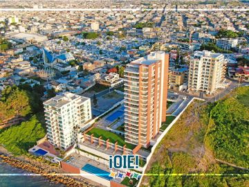 Departamento de 2 dormitorios en Venta, en Edificio Ibiza, Manta, Ecuador