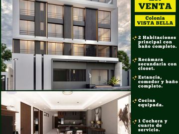 DEPARTAMENTOS DE LUJO EN VENTA COLONIA VISTA BELLA.
