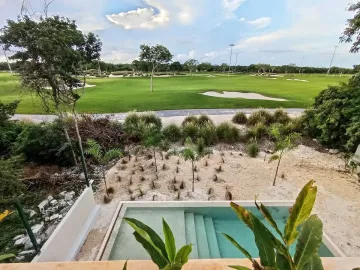 CASA EN VENTA  EN MERIDA LISTA PARA ENTREGA FRENTE AL CAMPO DE GOLF