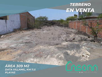 Terreno en venta en vía Data de Villamil, Playas, Ecuador