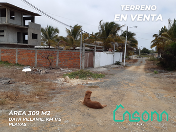 Terreno en venta en vía Data de Villamil, Playas, Ecuador