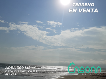 Terreno en venta en vía Data de Villamil, Playas, Ecuador