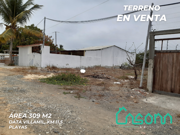 Terreno en venta en vía Data de Villamil, Playas, Ecuador