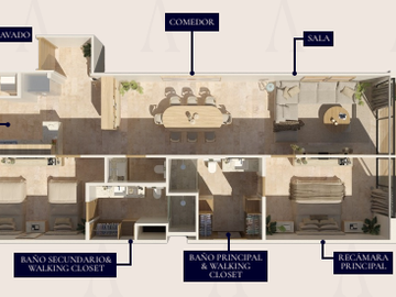 Departamento de Lujo en Venta Altabrisa Norte, Merida Yucatán