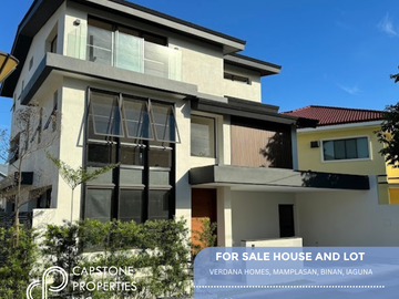 For sale 4 bedroom House in Verdana Homes Mamplasan Binan Laguna