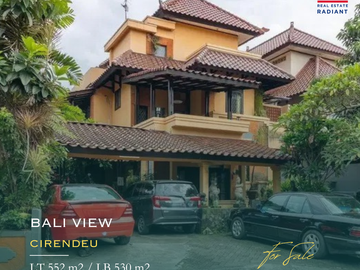 Dijual Rumah Hook Mewah di Cirendeu - Komplek Perumahan Bali View