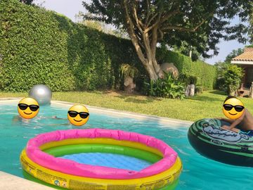 Espaciosa  casa con amplia  área social y piscina 🏡☀️