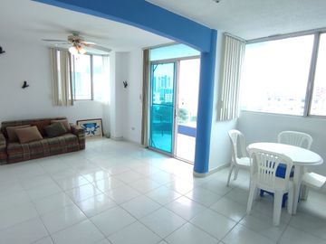✅ VENDO HERMOSO DEPARTAMENTO CON VISTA ESPECTACULAR DOS DORMITORIOS - SEPTIMO PISO. (TONSUPA) $67,000.oo