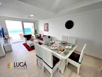 Departamento totalmente amoblado frente al mar en venta, sector playa Murciélago, edificio cuenta con generador de luz propio,  Manta, Ecuador