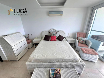 Departamento totalmente amoblado frente al mar en venta, sector playa Murciélago, edificio cuenta con generador de luz propio,  Manta, Ecuador