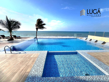 Departamento totalmente amoblado frente al mar en venta, sector playa Murciélago, edificio cuenta con generador de luz propio,  Manta, Ecuador
