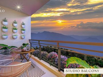 Preselling Studio Unit in Moncello Crest at Tuba, Benguet