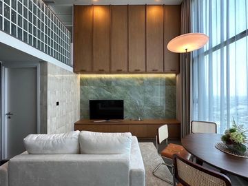 Never use before 60 Sq M, Duplex 2 Bedroom 2 Bathroom fully furnish