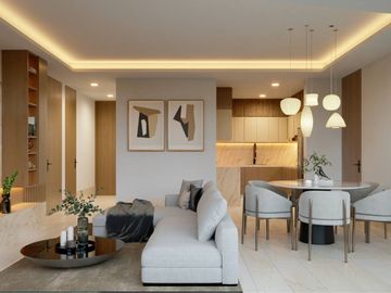 Departamento con alberca, terraza, simulador de golf, en venta, Puerto Cancun, Cancun.