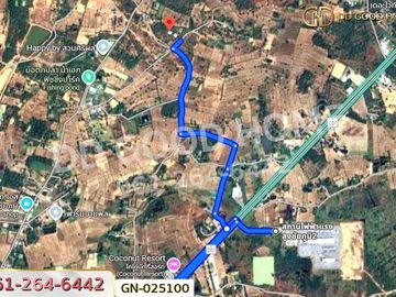 GN-025100 Land in Ban Lao, 5 rai, Chaiyaphum, near Chaiyaphum School for the Deaf