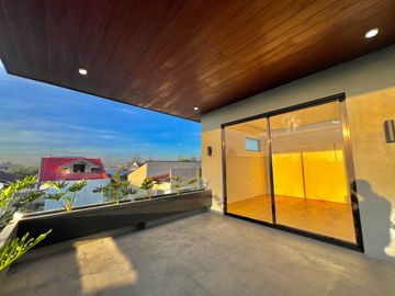 Experience luxury living in this brand new, three-story house and lot nestled within the prestigious Greenwoods Executive Village