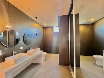 Experience luxury living in this brand new, three-story house and lot nestled within the prestigious Greenwoods Executive Village