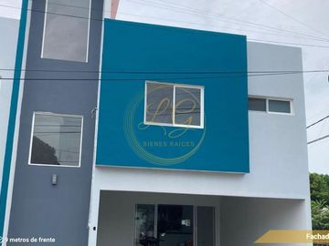 CASA NUEVA EN ESQUINA CON 3 RECÁMARAS