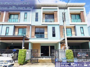 Sale/Rent Home Office / Townhome modern style, Baan Chayada @ Work Bangna KM. 5 Near Bangna - Bearing Tel 064-954----- (TW25-23)