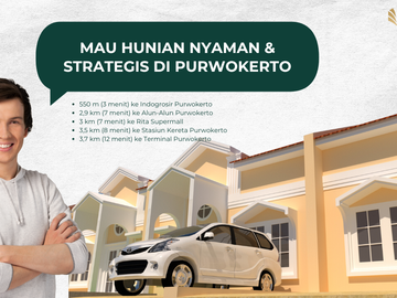 Jual Rumah Purwokerto Dekat Alun-Alun Harga Terbaik