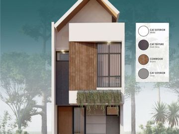 Rumah Dijual Murah 2 antai Di Cipayung Jakarta Timur Jaktim Mainroad Dekat Tol Jorr dan Bambu Apus