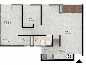 Apartamento en Venta Rionegro para Estrenar