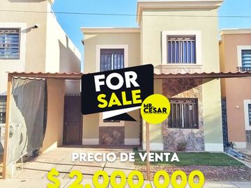 Casa en venta en buena vista residencial. Al norponiente de Hermosillo