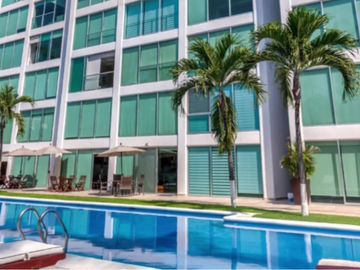 Departamento de lujo en venta al pié de playa, Flamingos - club de golf El Tigre, Nuevo Vallarta.