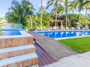 Departamento de lujo en venta al pié de playa, Flamingos - club de golf El Tigre, Nuevo Vallarta.
