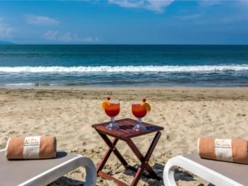 Departamento de lujo en venta al pié de playa, Flamingos - club de golf El Tigre, Nuevo Vallarta.