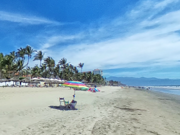 Departamento de lujo en venta al pié de playa, Flamingos - club de golf El Tigre, Nuevo Vallarta.