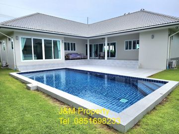 Brand new luxury modern stye house, mountain view, with private pool, Khao-Tao, Hua-Hin
