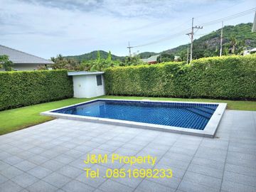 Brand new luxury modern stye house, mountain view, with private pool, Khao-Tao, Hua-Hin