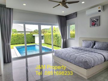 Brand new luxury modern stye house, mountain view, with private pool, Khao-Tao, Hua-Hin