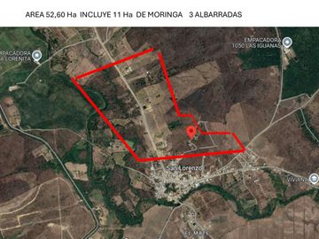 VENDO FINCA DE 52 HECTAREAS CON TIERRAS FERTILES Y LISTAS PARA SEMBRAR