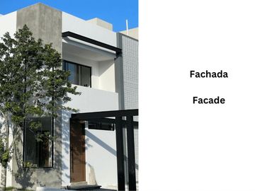 Casa con alberca privada, doble altura, pisos de mármol, en venta en Residencial Rio, Cancun