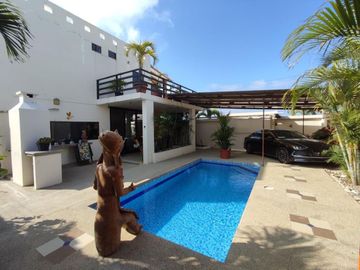 casa amoblada de alquiler en manta san mateo