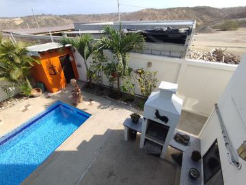 casa amoblada de alquiler en manta san mateo