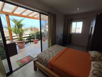 casa amoblada de alquiler en manta san mateo